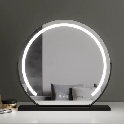 Semi-circle table top mirror / TBM244