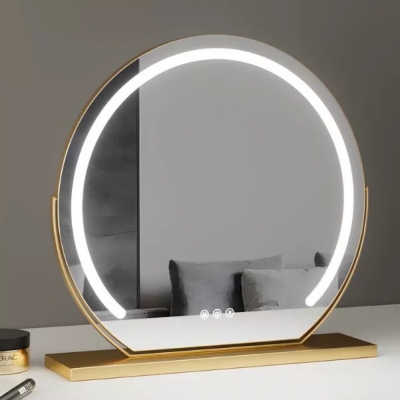 Semi-circle table top mirror / TBM244