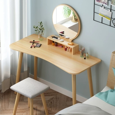 Dressing Table with Mirror & Stool / DT003