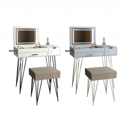 Flip Top LED Mirror Dressing Table / DT048