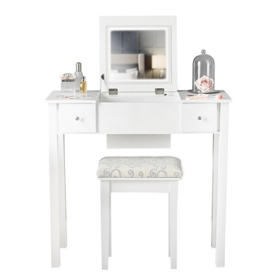 Flip Top LED Mirror Dressing Table / DT005