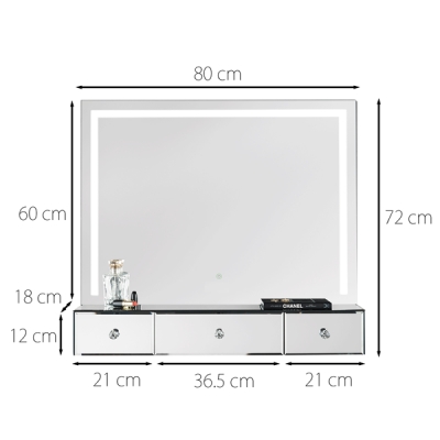 table top mirror / LEM032