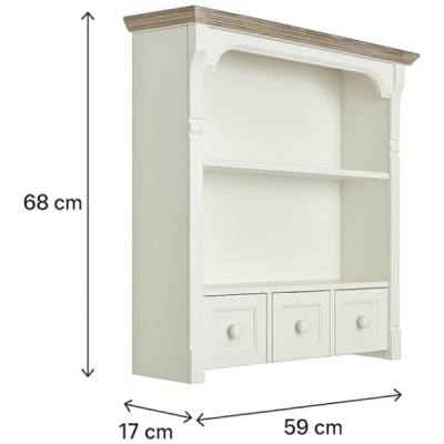 Wall Shelf Unit with Drawers / WC301