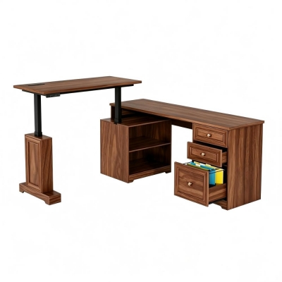 Height adjutable desk, Sit-Stand Desk, Lifting Desk, Executive Office